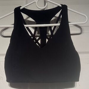 Fabletics Black Sports Bra